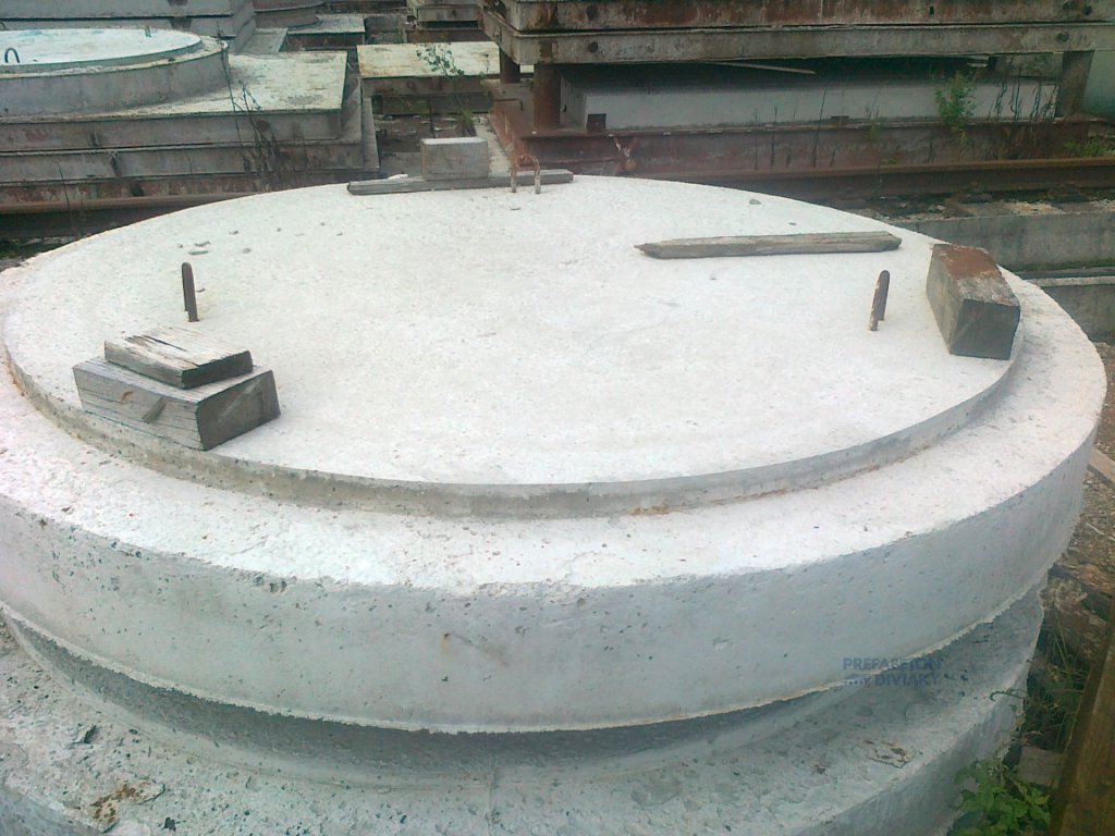 217 betonove dno skruzi priemer 2500 mm