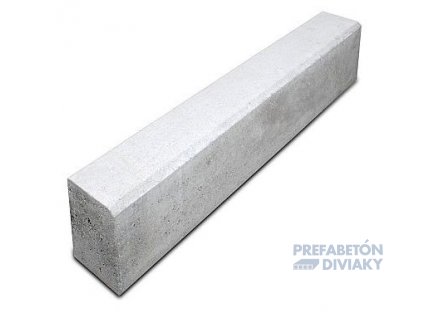 319 obrubnik cestny bez skosenia 15x25x100