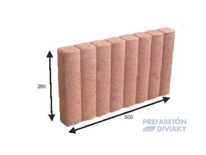 343 palisadovy obrubnik 28x50x6