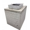 43 vodomerna sachta 1340 x 1140 x vyska 1200 mm bez dna cena za komplet zostavu