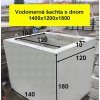 vodomerná šachta1400x1200xvýška1800